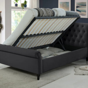 Richmond Side Lift Ottoman Dark Grey
